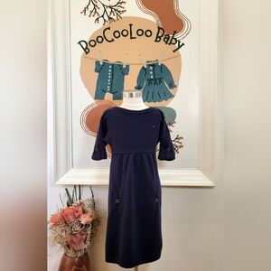 Tommy Hilfiger Navy Blue Cable Knit Dress